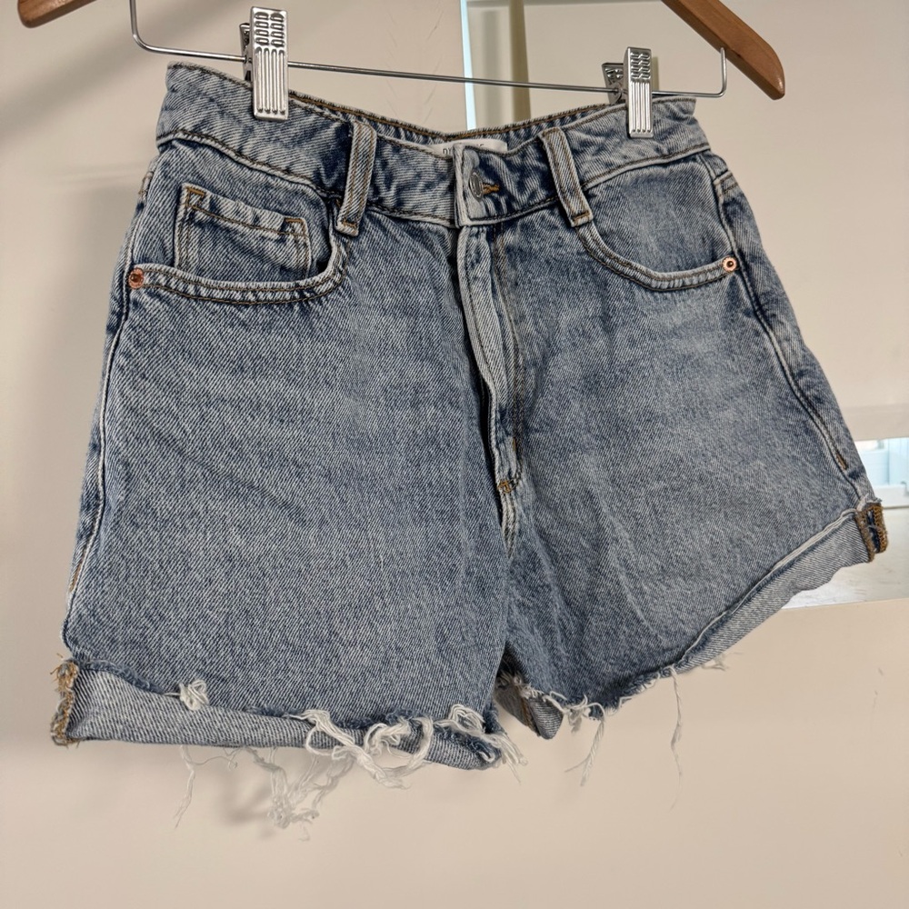 Dynamite Denim Blue Women's Shorts NEW - Picture 2 of 7